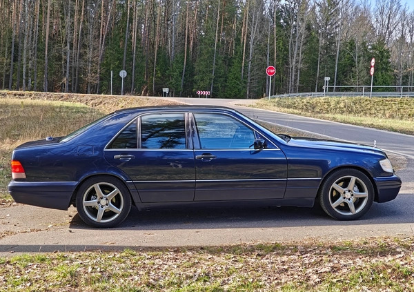 Mercedes-Benz Klasa S cena 34900 przebieg: 296000, rok produkcji 1996 z Olsztyn małe 326